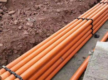 羊口MPP电力管施工